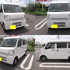 軽バン平成２９年エブリイバン 4速AT　特別仕様車　ハイルーフ ４ナンバー機関良好　大宮発 美車 車検9年7月迄　 PS ABS エアコン　タイヤ溝ありの画像