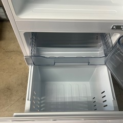 ¥29000/01/未使用/REFAGE/2ドア冷蔵庫/ホワイト/ヤマダオリジナル/2025年製の画像
