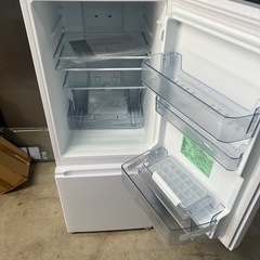 ¥29000/01/未使用/REFAGE/2ドア冷蔵庫/ホワイト/ヤマダオリジナル/2025年製の画像