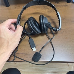 パソコン用ヘッドセットの画像