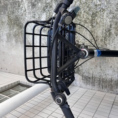 　【お譲り期間注意】ふたごじてんしゃ　非電動　黒　整備済みの画像
