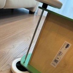 IKEA UPPSTA ウップストー 押し車 グリーンの画像