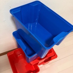 IKEA収納ケース5個セットあげますの画像