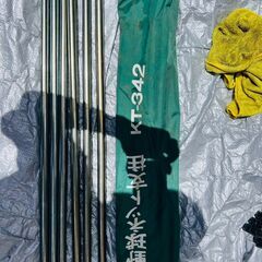 野球ネット支柱の画像