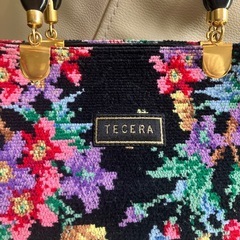 TECERA 花柄トートバッグの画像