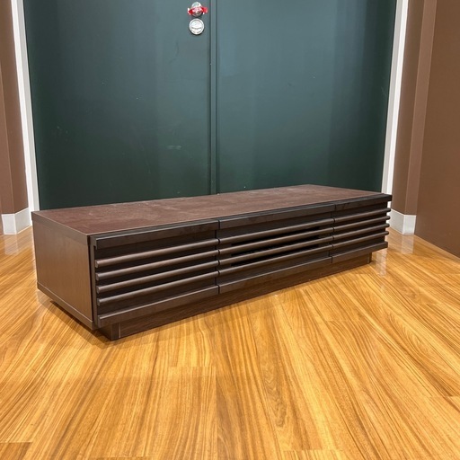 【トレファク神戸南店】テレビボード ダークブラウンです!【取りに来られる方限定】