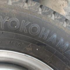 YOKOHAMAタイヤ+ホイール付き4本の画像