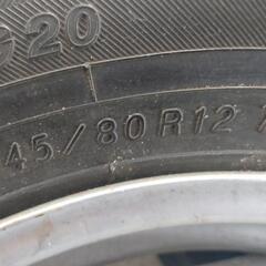 YOKOHAMAタイヤ+ホイール付き4本の画像