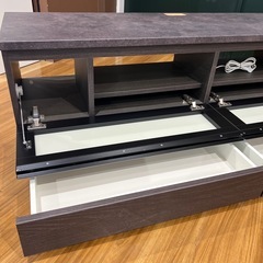 【トレファク神戸南店】Pamouna テレビボード ブラックです!【取りに来られる方限定】の画像