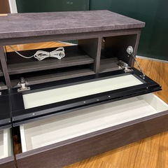 【トレファク神戸南店】Pamouna テレビボード ブラックです!【取りに来られる方限定】の画像