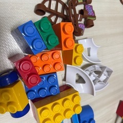 知育玩具　ブロックの画像