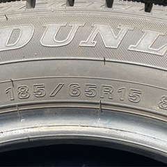 DUNLOP 185/65R15 25年製 冬タイヤ