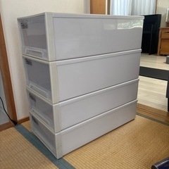 衣装ケース　フィッツ　Fits 4点セットの画像