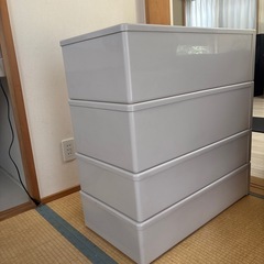 衣装ケース　フィッツ　Fits 4点セットの画像