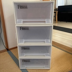 衣装ケース　フィッツ　Fits 4点セットの画像