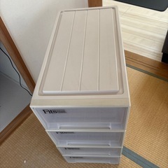 衣装ケース　フィッツ　Fits 4点セットの画像