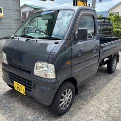 スズキ キャリー 軽トラ ダンプ 車検R9/7月 H12年 5MT 切り替え4WD ACの画像