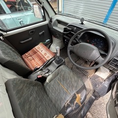 スズキ キャリー 軽トラ ダンプ 車検R9/7月 H12年 5MT 切り替え4WD ACの画像