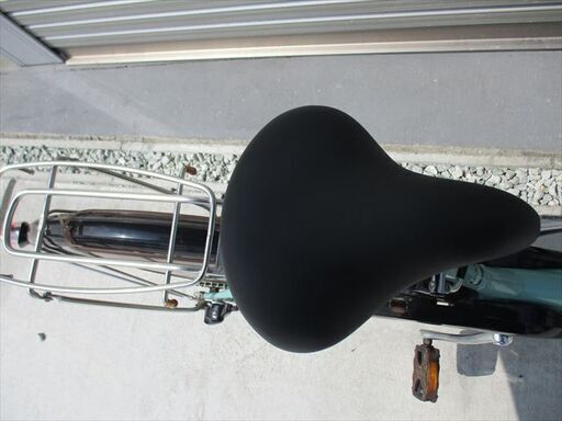 E379　★整備済み　中古電動自転車★ブリヂストン　アシスタ【24インチ　グリーン　12.3Ah】