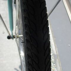 E379　★整備済み　中古電動自転車★ブリヂストン　アシスタ【24インチ　グリーン　12.3Ah】の画像