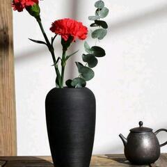【新品・未使用】モダン　陶器　花瓶の画像