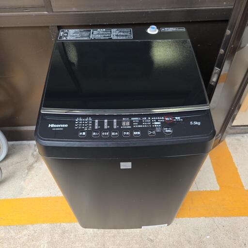 配送無料】Hisense 全自動洗濯機 HW-G55E5KK5316 (創域デポ