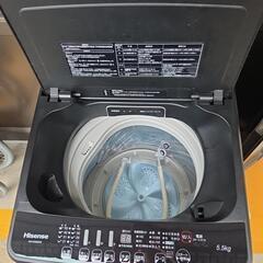 【配送無料】Hisense  全自動洗濯機 HW-G55E5KK　　5316の画像