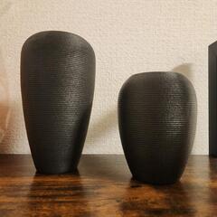 【新品・未使用】モダン　陶器　花瓶の画像