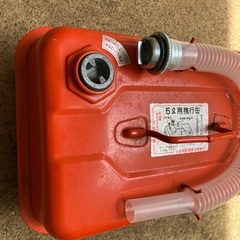 ガソリン携行缶(5L、JIS消防法適合品)の画像