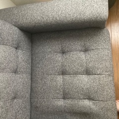 ソファ  グレーの画像