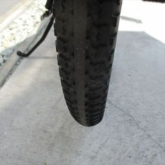 E383★15800円★整備済み 中古子供自転車 ブリヂストン　ビッケ【22インチ　ブルーグレー 】の画像