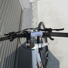 E384★　29800円★整備済み スポーツ中古自転車 アラヤ　マディフォックスMFX【クロスバイク　白　46㎝】の画像