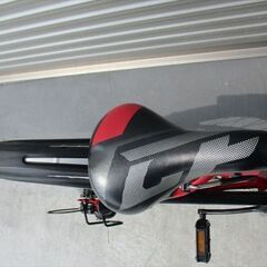 E385★17800円★整備済み 中古子供自転車 ブリヂストン　クロスファイヤー【24インチ　赤 】の画像
