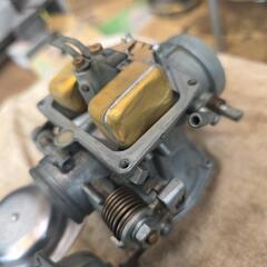 ③　ホンダCB350　左側キャブ（角フロート）　合志市須屋発の画像