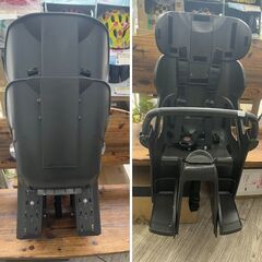 ビッケ　bikke　リヤチャイルドシート　自転車チャイルドシート　後ろ乗せ　電動自転車　ダークグレーの画像