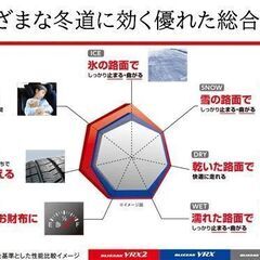 スタッドレスタイヤは値上げ前の今がお買い得☆　205/60R16 ブリヂストン BLIZZAK VRX2　☆　４本総額８８，０００円の画像