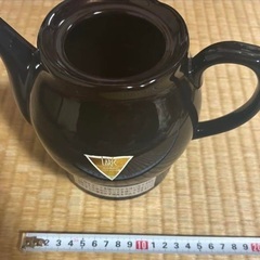 ほぼ未使用　陶器製電気ケトルの画像