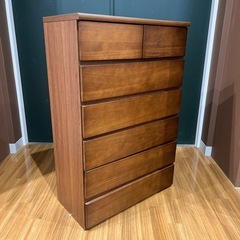 【トレファク神戸南店】★値下げしました★中村敬木工 6段チェスト...