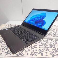 ☆TOSHIBA◇Corei7◇タッチパネルConvertible360℃◇新品NVMe256GB搭載◇訳アリ◇の画像