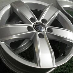 ★ A517 フォルクスワーゲン VW 純正 コルバラ 16インチ アルミホイール 16×6J ＋48 5穴 PCD112 4本 Corvara 直接引取可 石狩市の画像