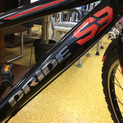 ★ あさひ 子供用 自転車 22インチ 黒 ブラック 6段階切替 の画像