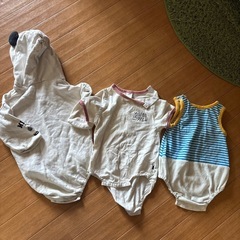 ベビー服80ロンパース　ミッキーマウスの画像