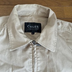 メンズジップタイプシャツＬの画像