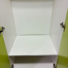 【ジャングルジャングル深井店】★ワードロープ 黄緑 書類収納 収納家具 家具 オフィス 堺市 の画像