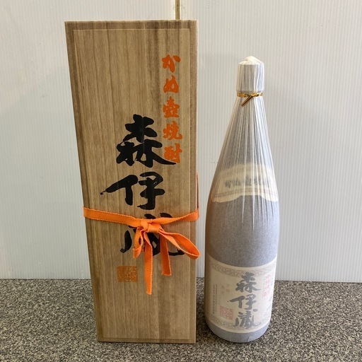 森伊蔵 もりいぞう 桐箱付き 本格焼酎 芋焼酎 1800ml 25% 一升瓶 森伊蔵酒造 未開栓　贈答用