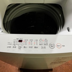 【美品】【動作OK】2021年製 TOSHIBA 10キロ洗濯機 AW-10M7の画像