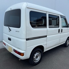 走行8万㌔ 車検R8年2月 ナビ・ドラレコ付き ホンダ アクティ バンの画像