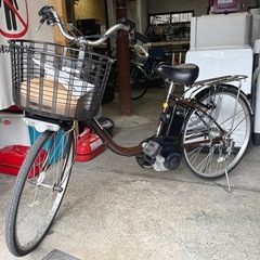 パナソニック 電動アシスト自転車 ビビ YXの中古が安い！激安で