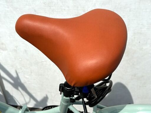 自社配送は札幌市内限定】折りたたみ自転車 20インチ 6段変速 イエロー