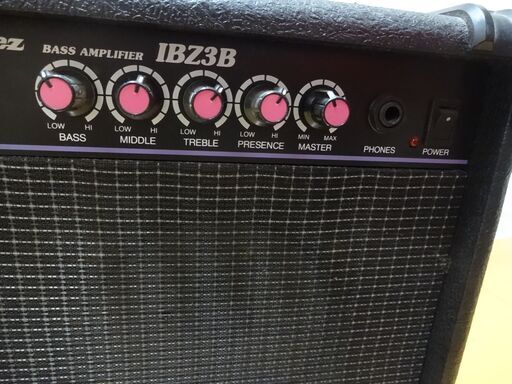 Ibanez アイバニーズ ベースアンプ IBZ3B 24W BASS Amplifier